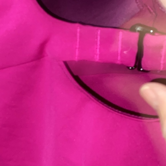 ATHLETA WO SIZE 38B/C SPORTS TANK TOP/ TANKINI SWIM TOP FUSHIA WINE COLOR CLEAN - Picture 12 of 12